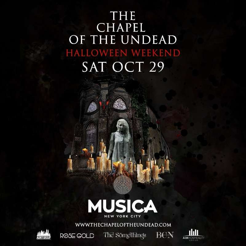The Chapel of the undead . Halloween Weekend