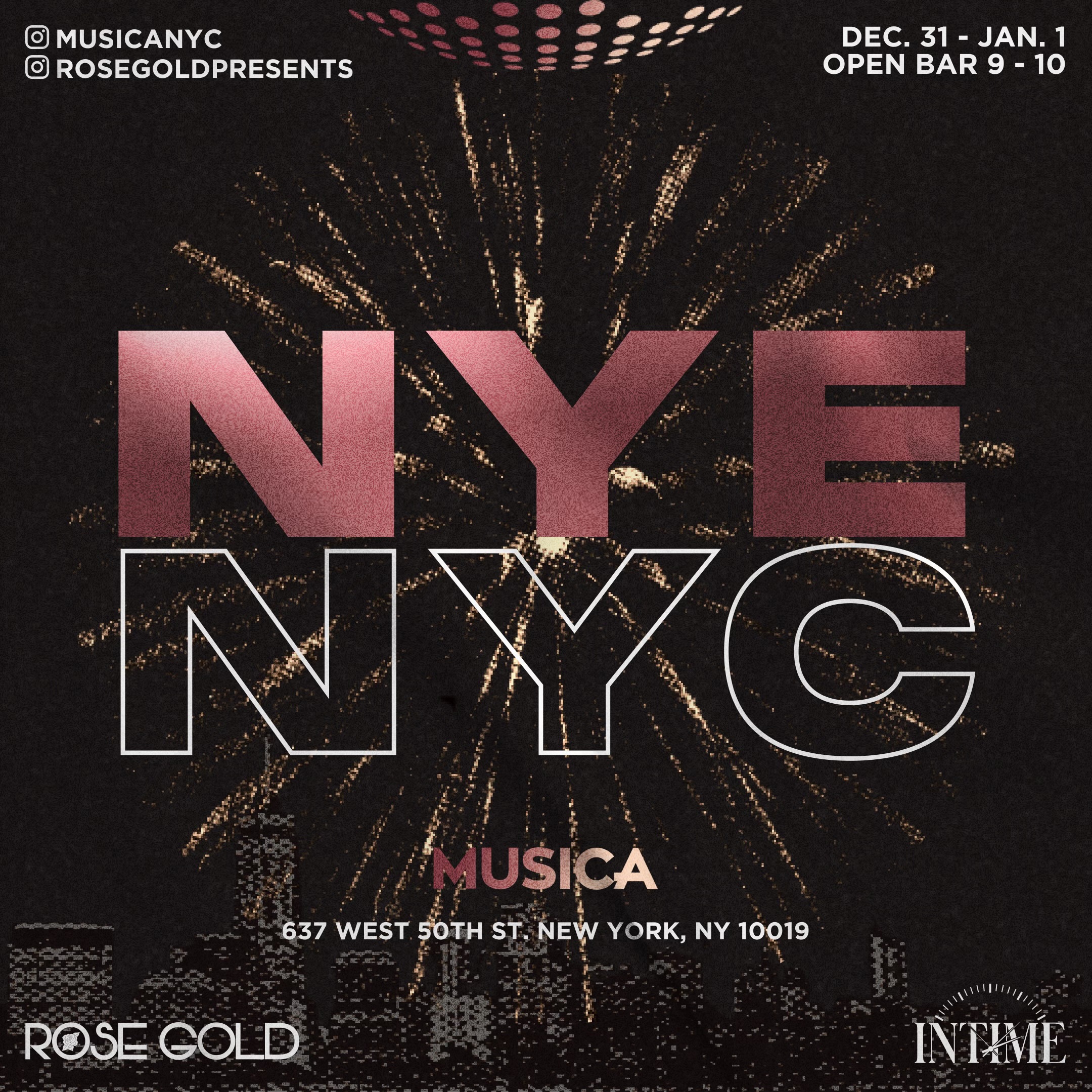 New Year's Eve at Musica